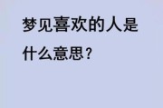 梦到喜欢的人喜欢自己_是什么意思