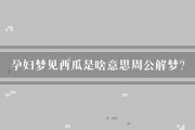 梦到大西瓜是什么意思_孕妇梦见大西瓜预示什么