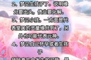 梦到自己生孩子了是什么预兆_周公解梦