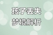 梦到小孩丢了是什么意思_如何化解