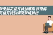 梦到鲜花盛开是什么意思_鲜花梦境解析