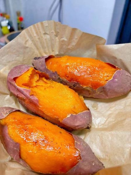 烤地瓜图片大全_烤地瓜怎么做好吃