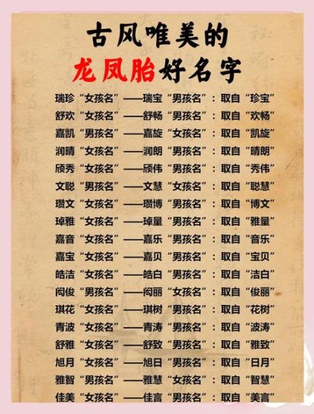 双胞胎女宝宝取名大全_如何给双胞胎女孩起好听名字