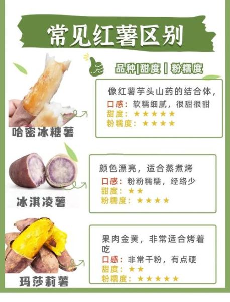 地瓜图片大全_地瓜品种怎么区分