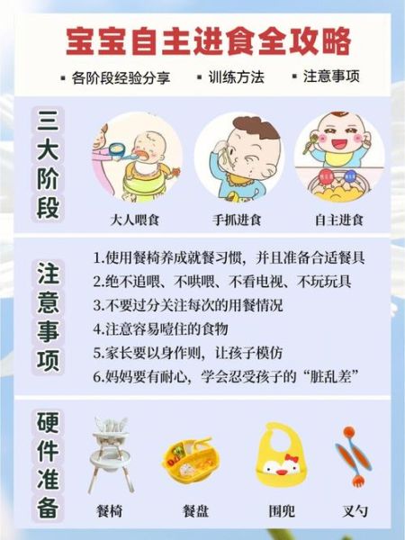 宝宝多大可以自己吃饭_如何训练自主进食