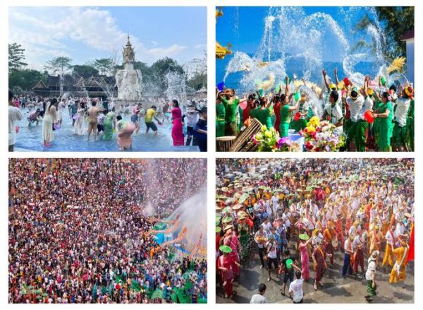 泼水节图片大全_如何拍摄节日氛围感