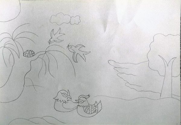 三年级下册画画图片大全_怎么画简单又好看