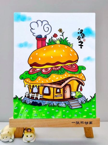 儿童创意画作品图片大全_如何激发孩子想象力