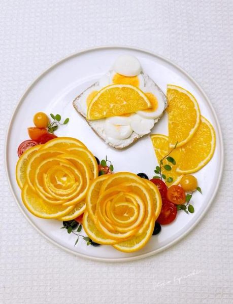 浪漫早餐图片大全_如何摆盘才好看