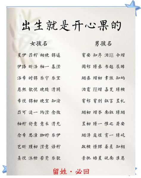 如何给个性宝宝取小名_个性宝宝小名推荐