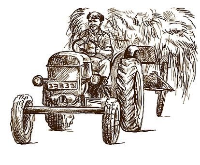 梦到拖拉机是什么意思_梦见开拖拉机代表什么