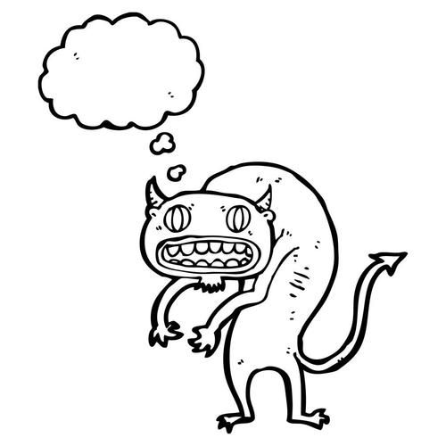 怪物图片大全_如何画恐怖怪物