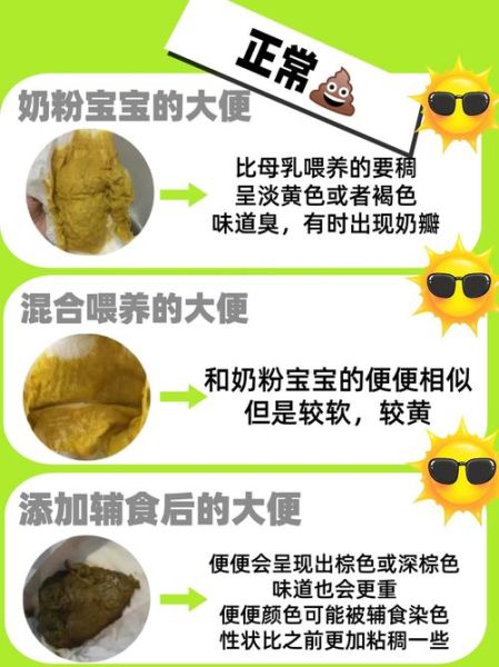 三个月宝宝拉绿色粑粑正常吗_绿色大便怎么办