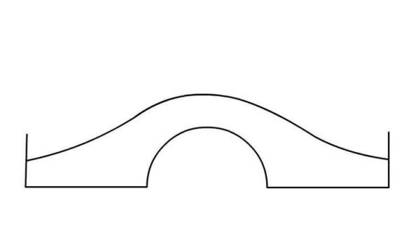 简笔画桥图片大全_怎么画桥简单又好看