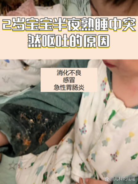 宝宝睡觉突然呕吐怎么办_半夜呕吐原因