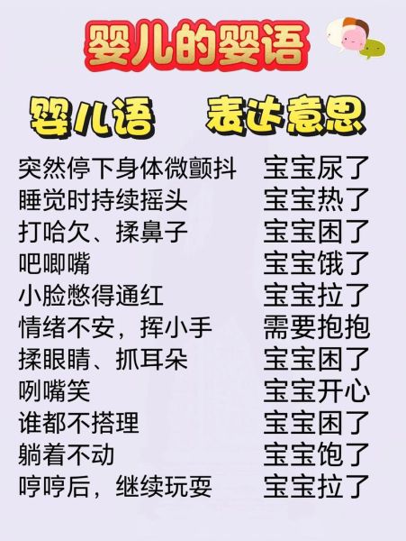 宝宝婴语是什么意思_如何听懂宝宝婴语