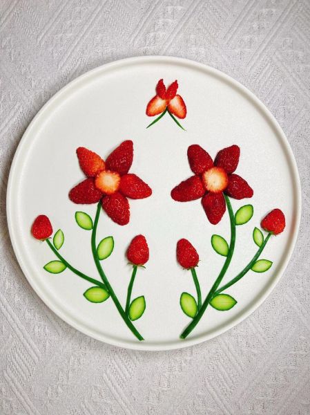 盘饰图片大全_如何摆盘好看