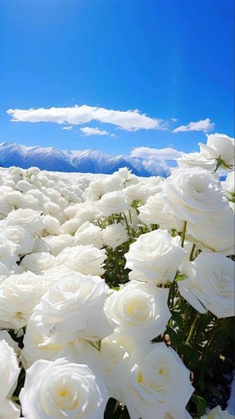 白色花朵图片大全唯美_如何拍出仙气感