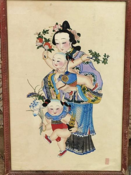 50年代年画图片大全_收藏价值高吗