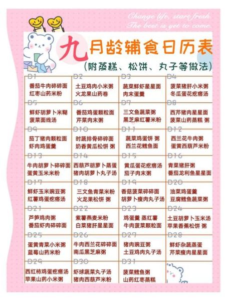 九个月宝宝辅食吃什么_九个月宝宝辅食怎么做