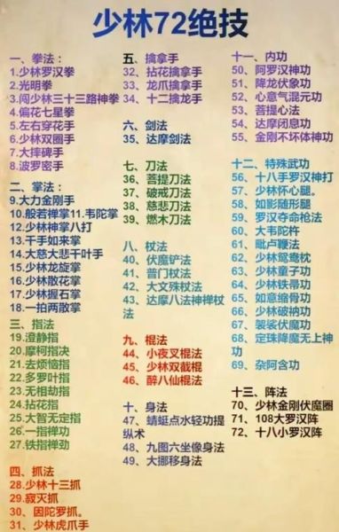 少林功夫图片大全_如何辨别正宗招式