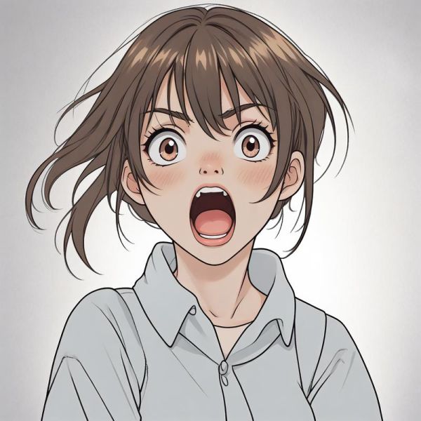 惊讶卡通图片大全可爱_怎么画才萌