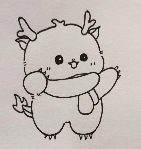 可爱画画图片大全_适合临摹的简笔画有哪些