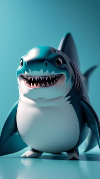 鲨鱼宝宝图片哪里找_鲨鱼宝宝高清壁纸下载