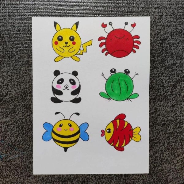 动物大全简笔画图片_怎么画才好看