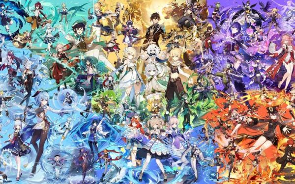 原神角色高清壁纸哪里找_原神全角色立绘合集