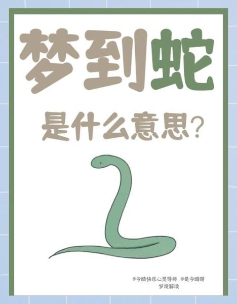 梦到几条蛇是什么意思_梦见多条蛇预示什么