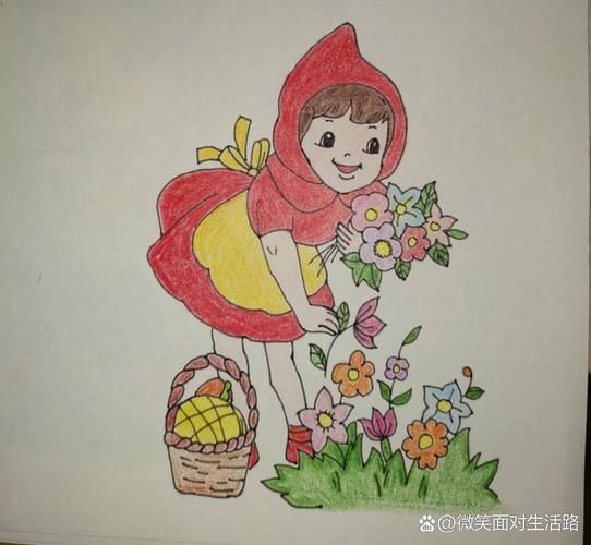 彩色简笔画大全图片_适合儿童临摹吗