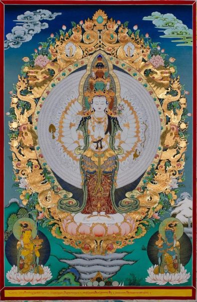 唐卡佛像图片大全_如何辨别真假唐卡