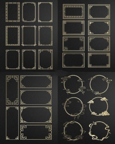 边框图片大全_如何挑选高清边框素材