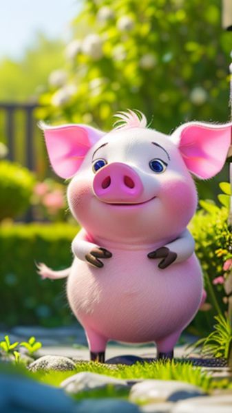 小猪图片大全可爱_小猪图片大全高清壁纸