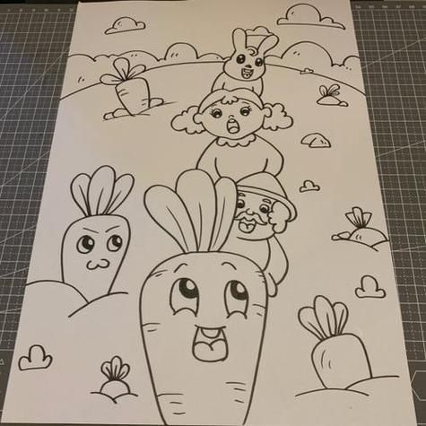 简笔画场景图片大全_如何教孩子画