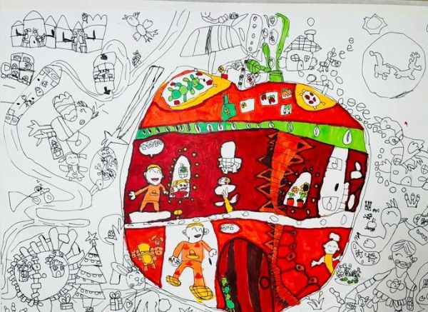 儿童创意画图片大全_如何激发孩子想象力