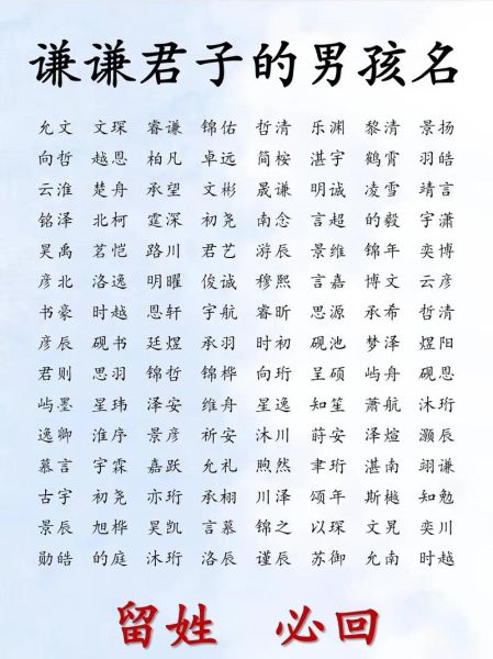 男宝宝好听的名字有哪些_如何取男宝宝名字