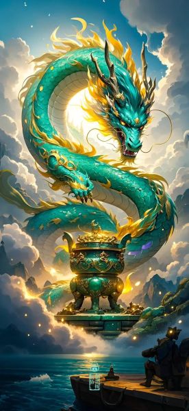 青龙图片大全大图_青龙高清壁纸哪里找