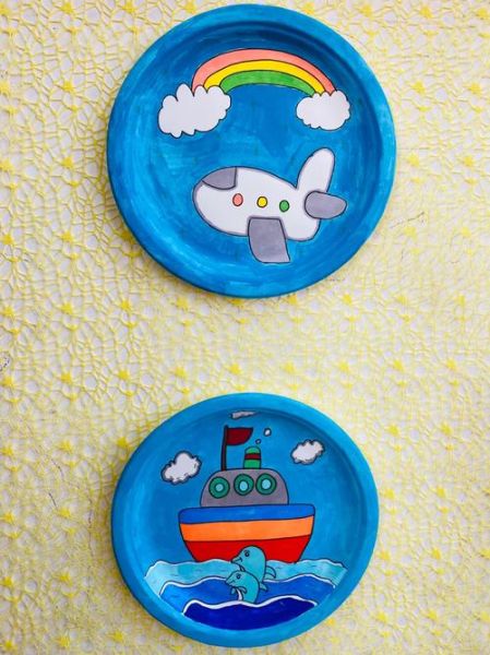 盘子画图片大全_盘子画怎么画好看