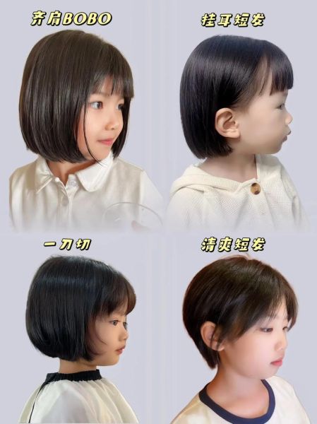 女宝宝短发发型图片大全_适合圆脸吗