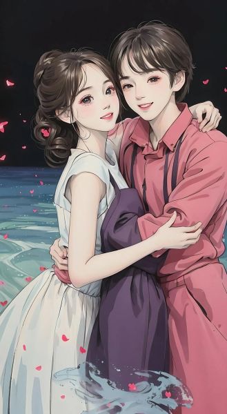 情侣壁纸图片大全墙纸_如何挑选不撞款