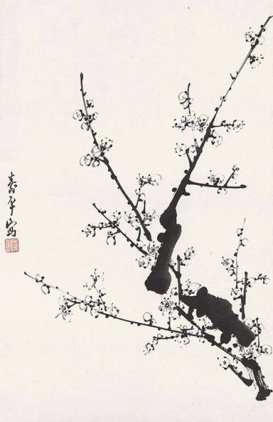 国画梅花图片大全_如何挑选高清大图