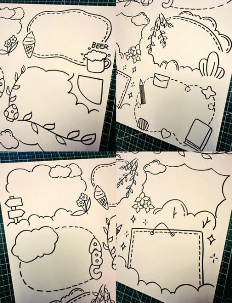 手抄报图片大全_如何设计简单又好看