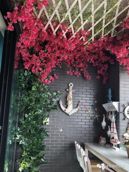 仿真花树图片大全_仿真花树适合放哪里