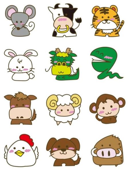 十二生肖图片大全12张_生肖图高清无水印哪里找