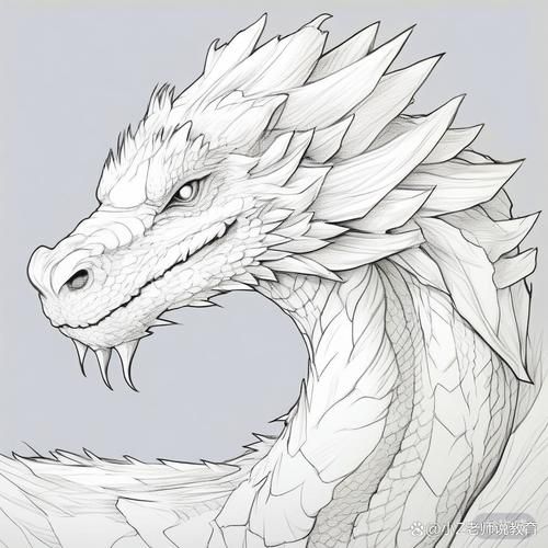 画龙图片大全_如何画简单又霸气的龙