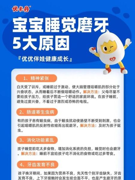 宝宝晚上磨牙怎么办_宝宝磨牙的原因和解决方法