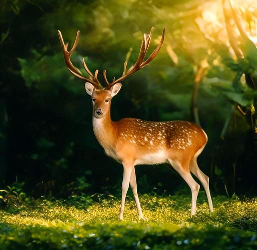 梅花鹿图片大全大图_高清壁纸哪里找